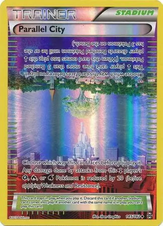 BREAKthrough Parallel City #145 Reverse Holo